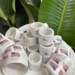 Forever Stamps 2025 ten roll 60 roll = 6000 pcs